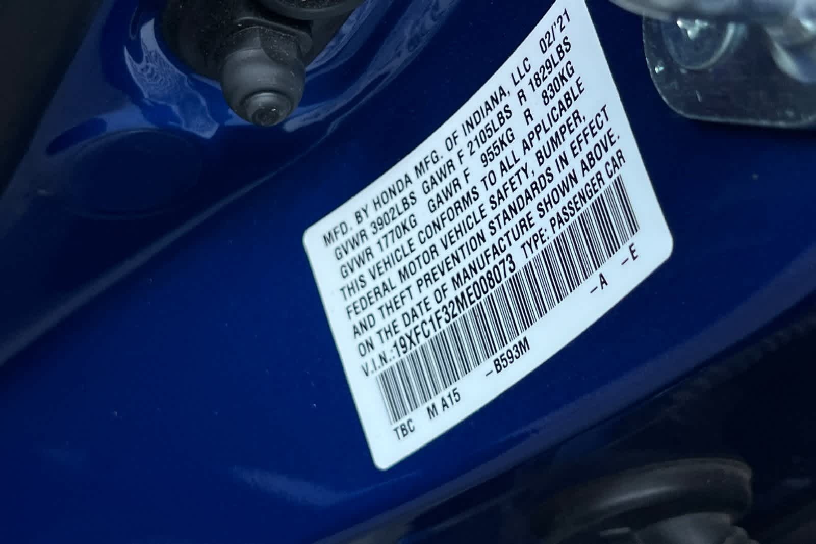 Thumbnail: 2021 Honda Civic - 29