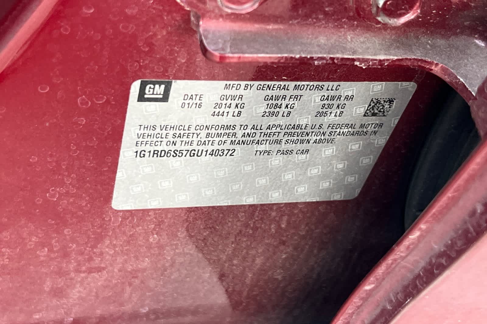 Thumbnail: 2016 Chevrolet Volt - 30