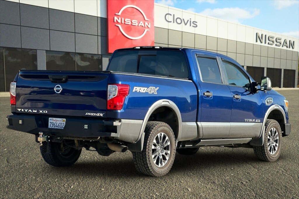 Used 2016 Nissan Titan XD PRO-4X Diesel Truck Crew Cab