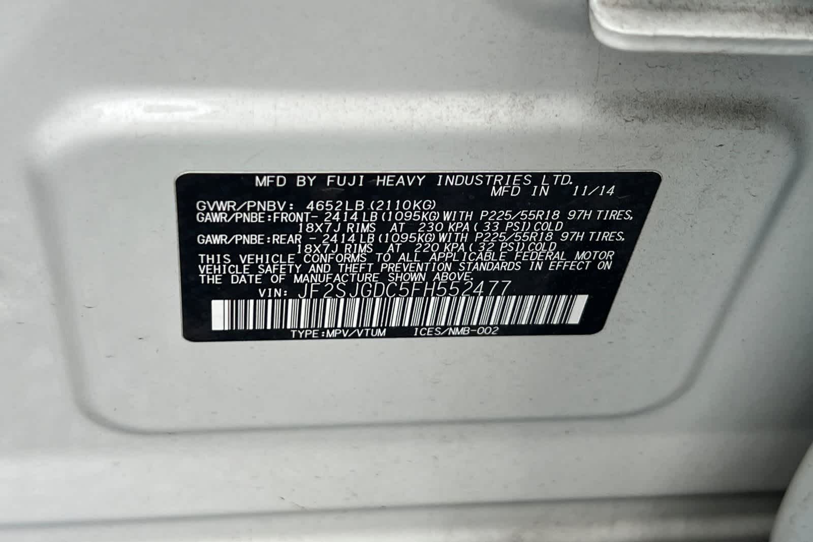 Thumbnail: 2015 Subaru Forester - 28