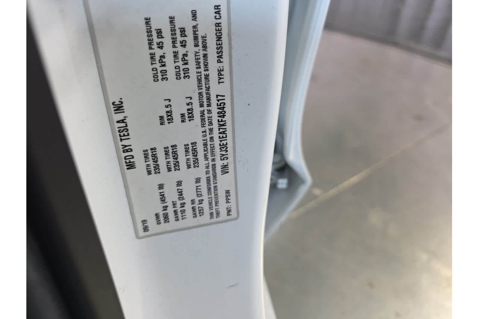 Thumbnail: 2019 Tesla Model 3 - 30