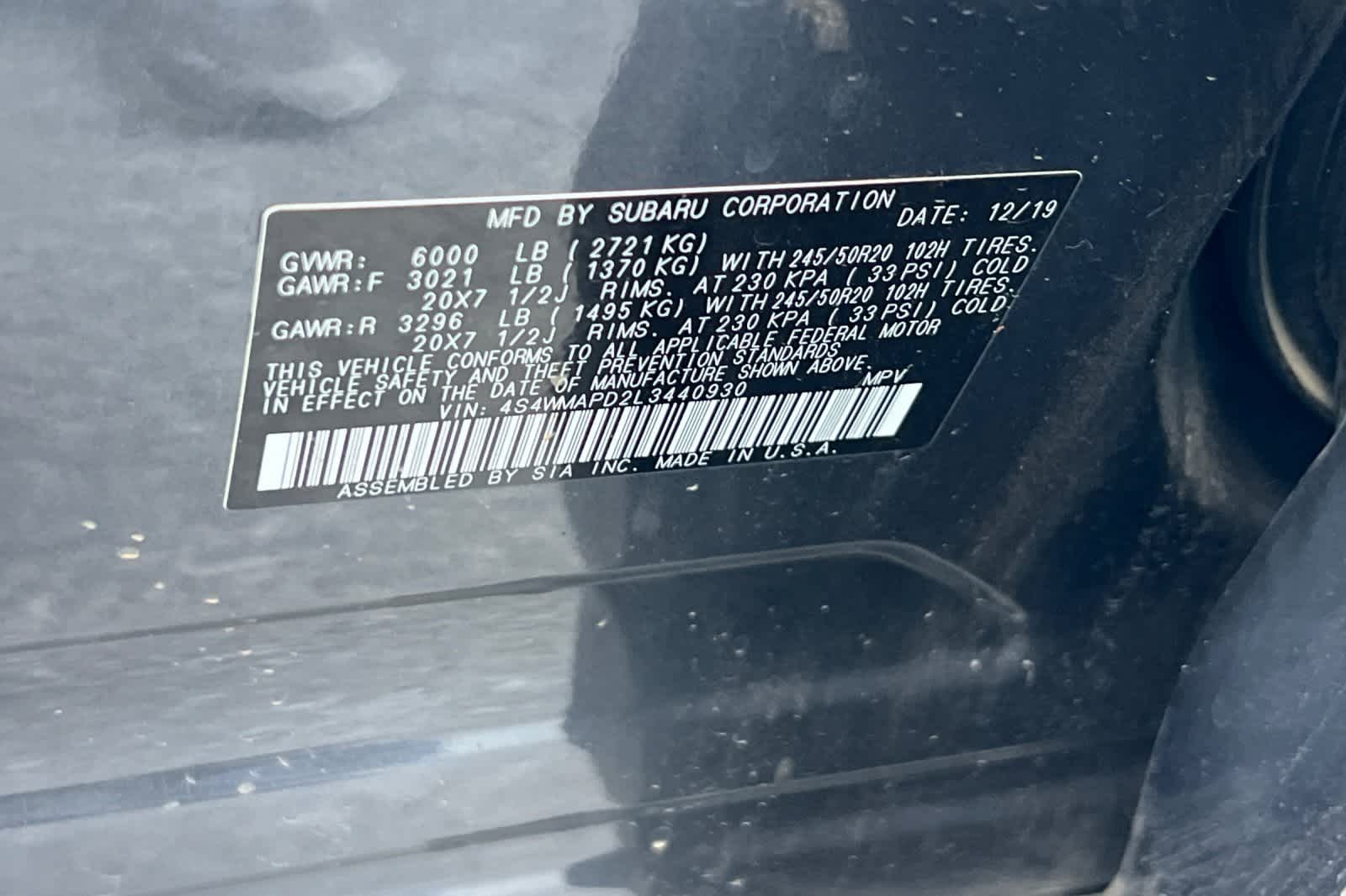 Thumbnail: 2020 Subaru Ascent - 32