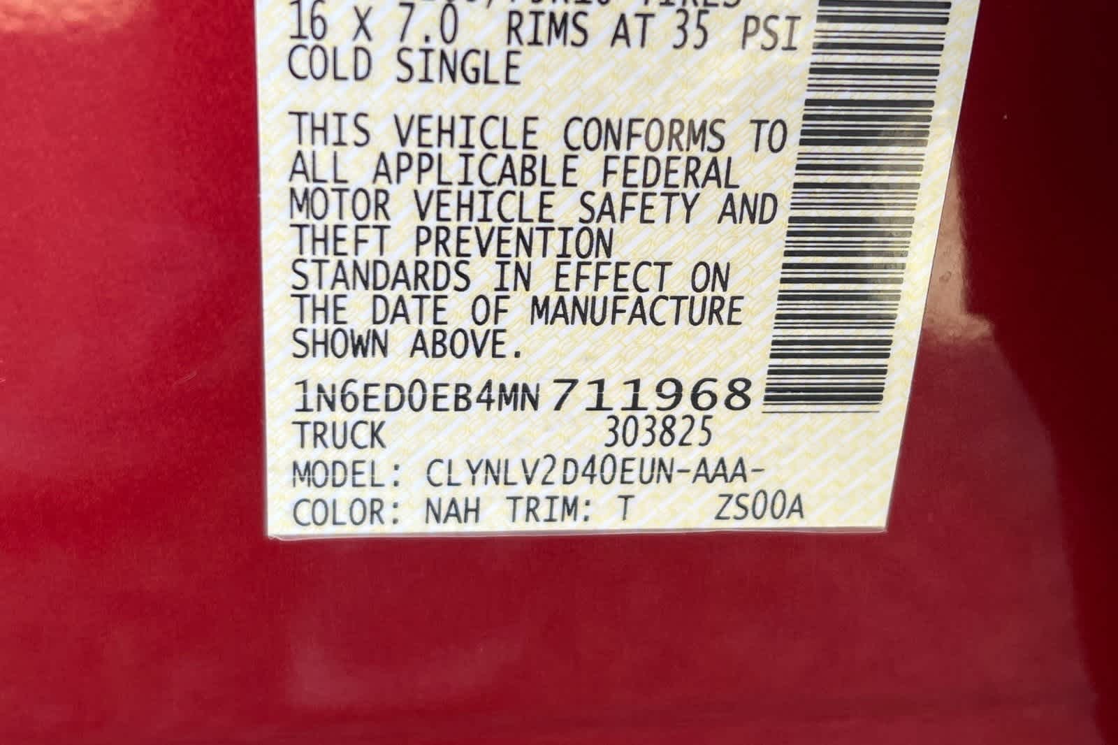 Thumbnail: 2021 Nissan Frontier - 36