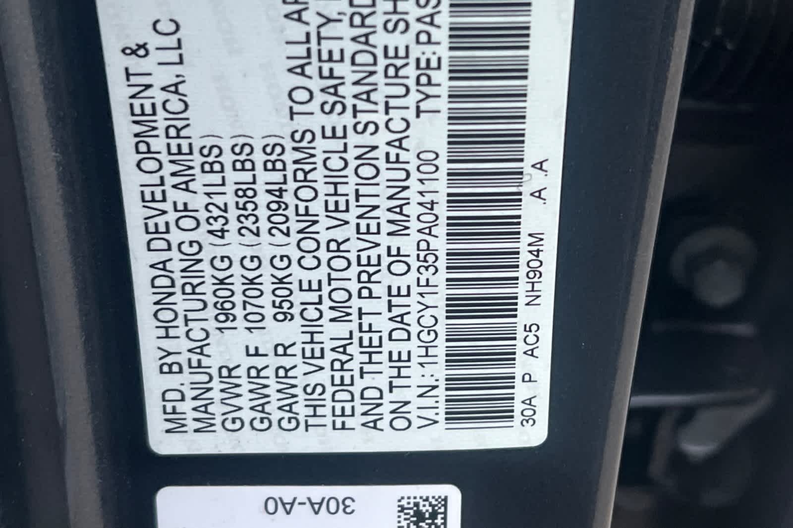 Thumbnail: 2023 Honda Accord - 34