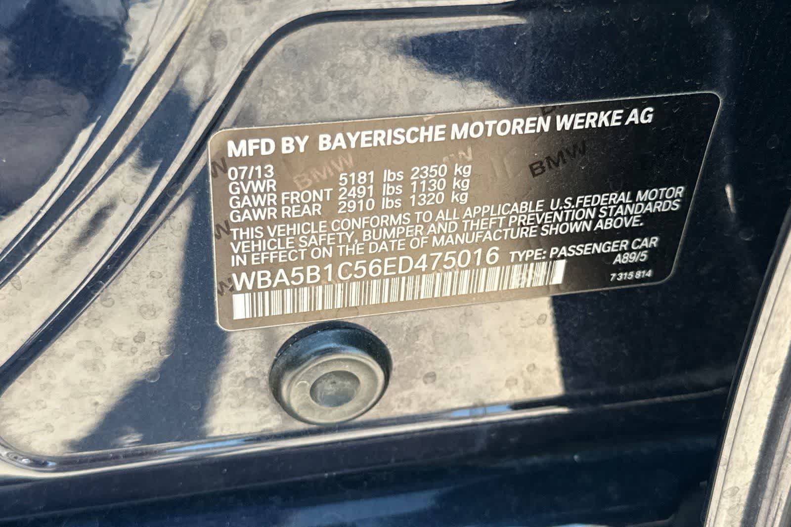 Thumbnail: 2014 BMW 5 Series - 30