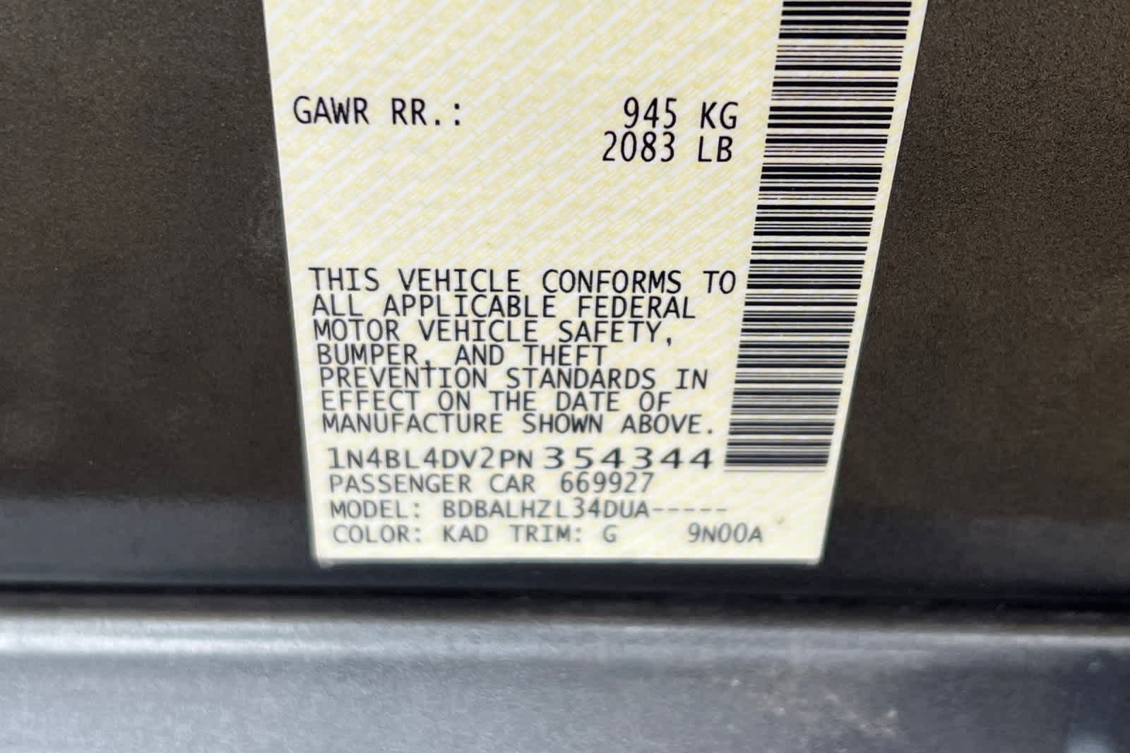 Thumbnail: 2023 Nissan Altima - 36