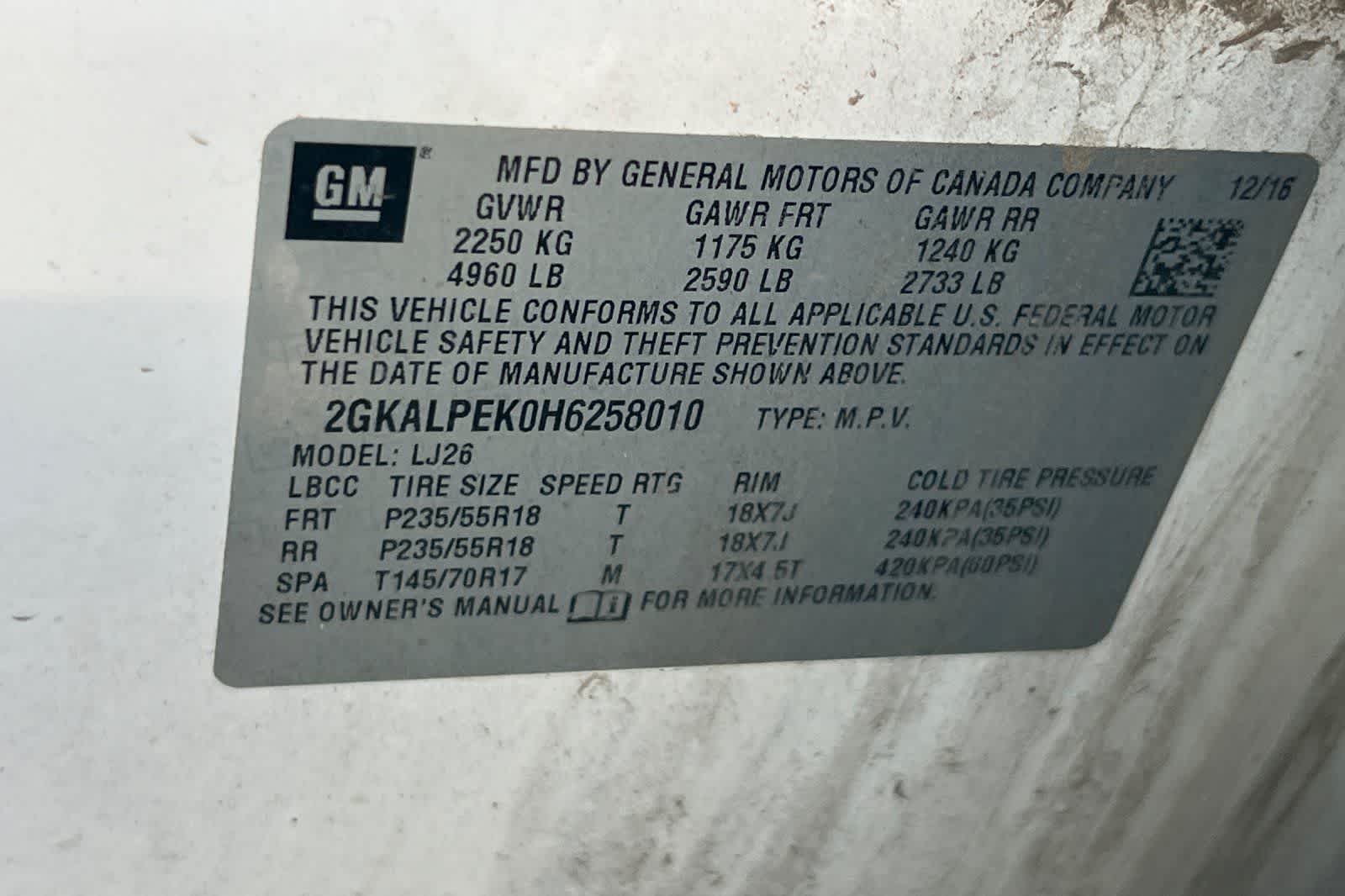 Thumbnail: 2017 GMC Terrain - 29