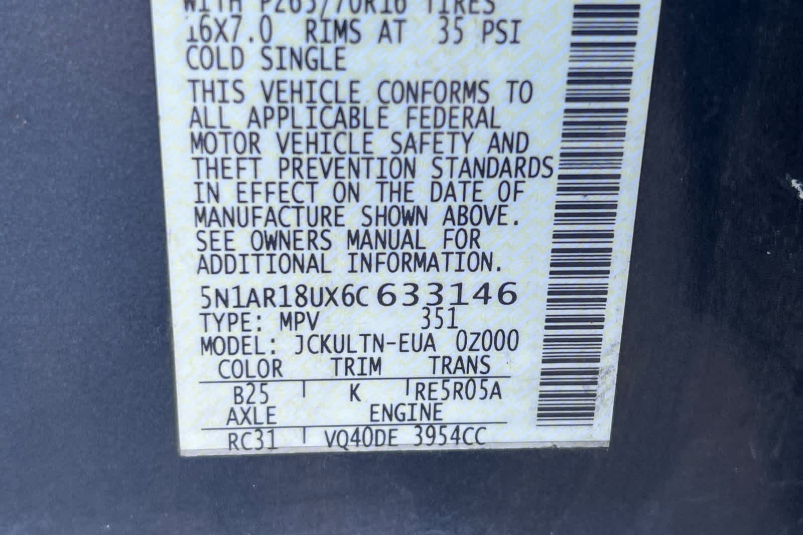 Thumbnail: 2006 Nissan Pathfinder - 28