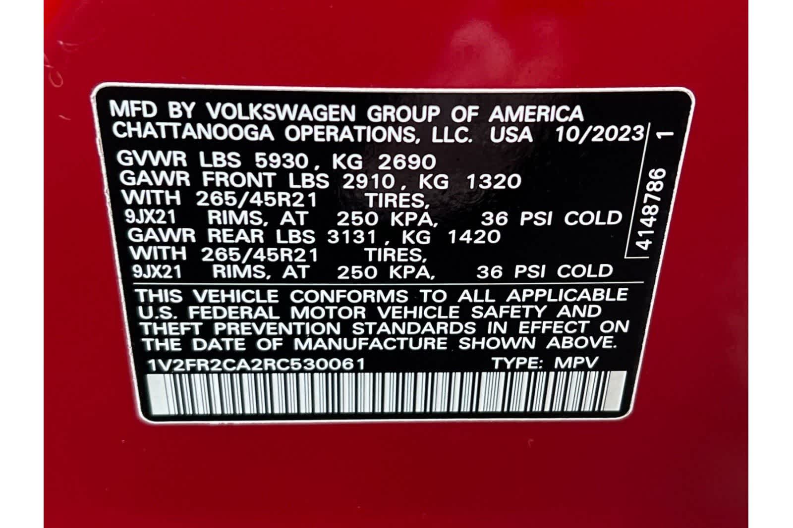 Thumbnail: 2024 Volkswagen Atlas - 33