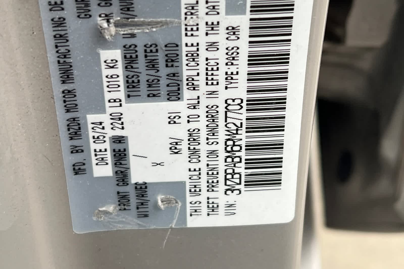 Thumbnail: 2024 Mazda Mazda3 - 27