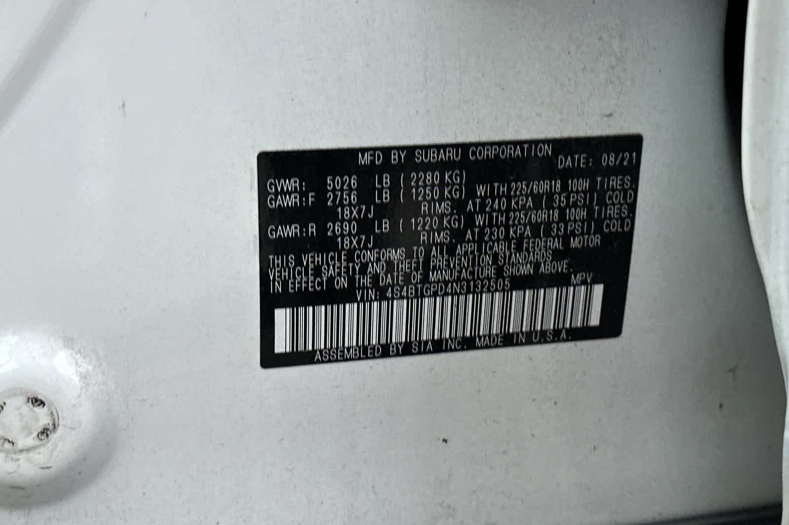 Thumbnail: 2022 Subaru Outback - 37