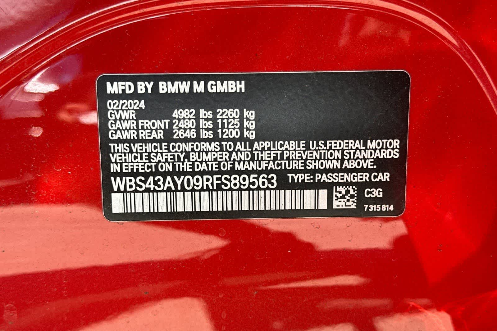 Thumbnail: 2024 BMW M3 - 30
