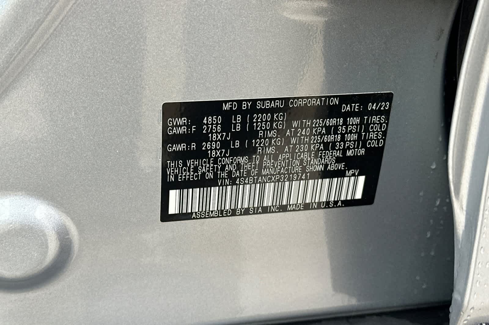 Thumbnail: 2023 Subaru Outback - 37