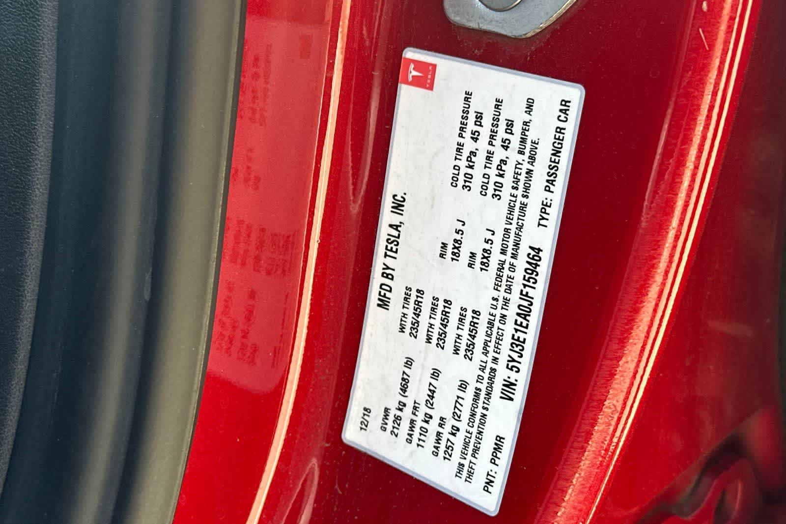 Thumbnail: 2018 Tesla Model 3 - 26