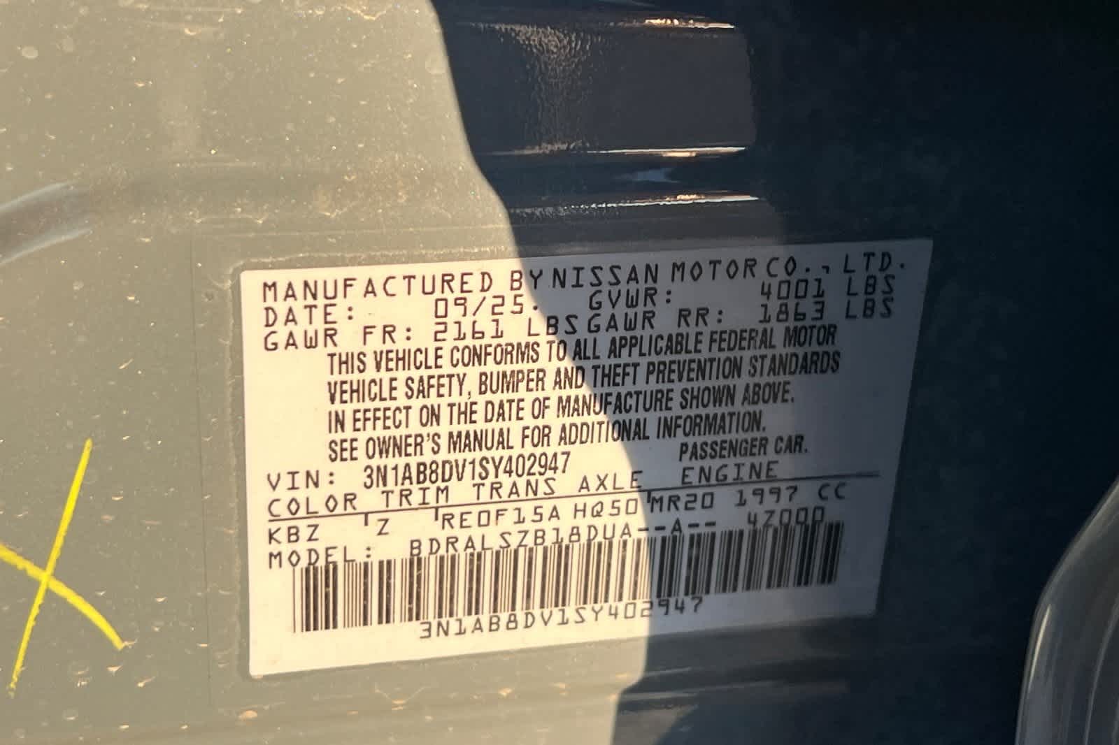 Thumbnail: 2025 Nissan Sentra - 29