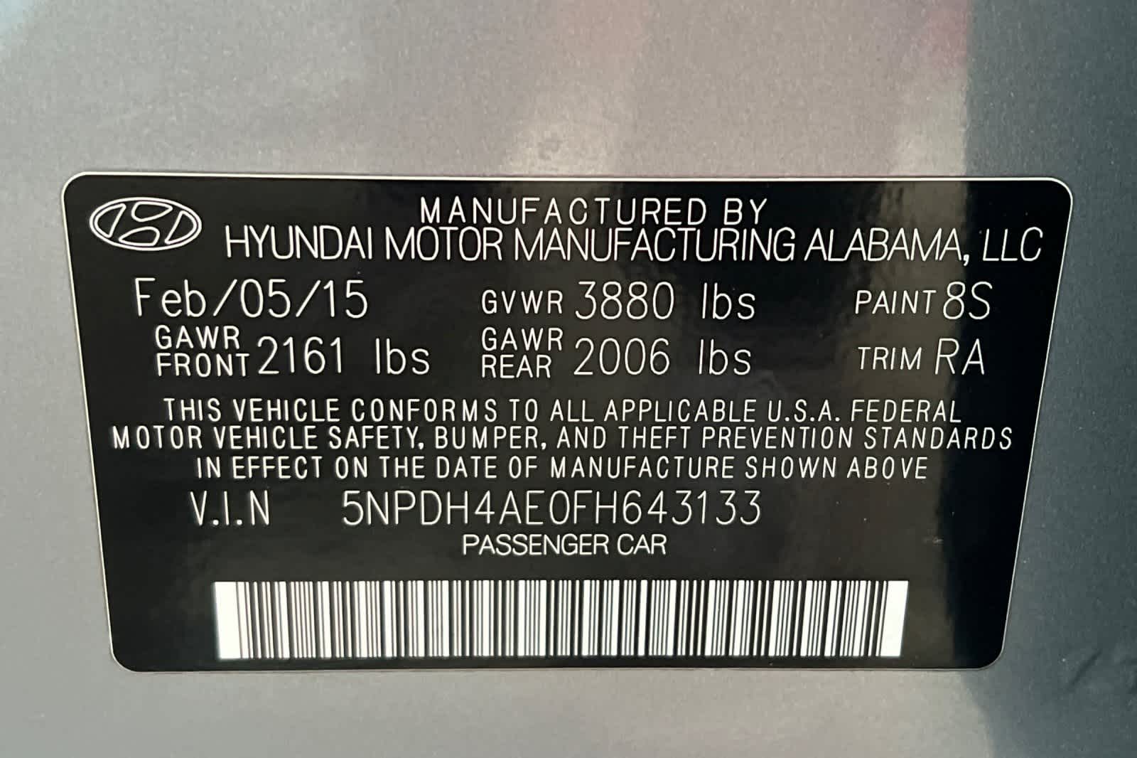 Thumbnail: 2015 Hyundai Elantra - 32