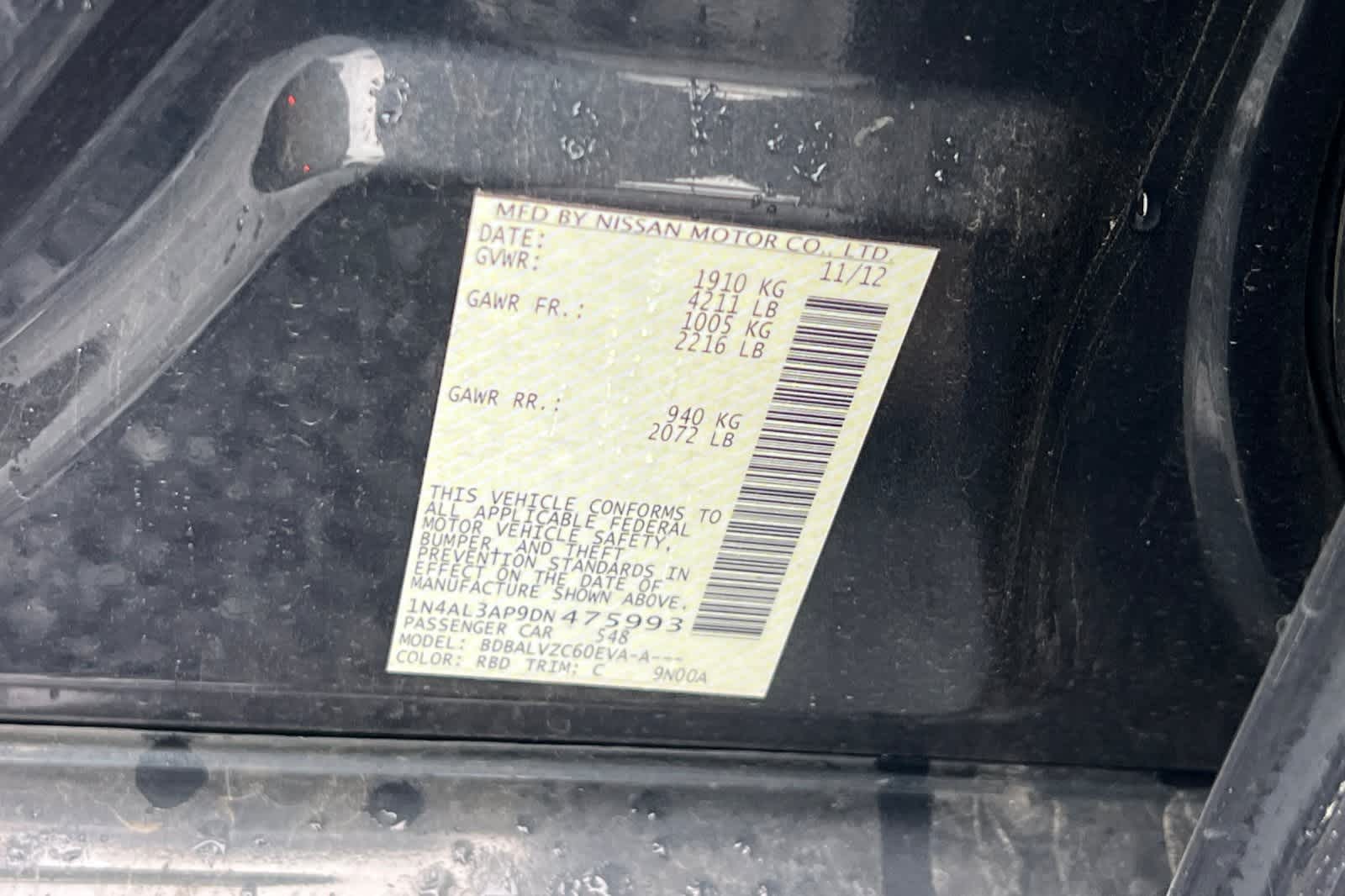 Thumbnail: 2013 Nissan Altima - 30