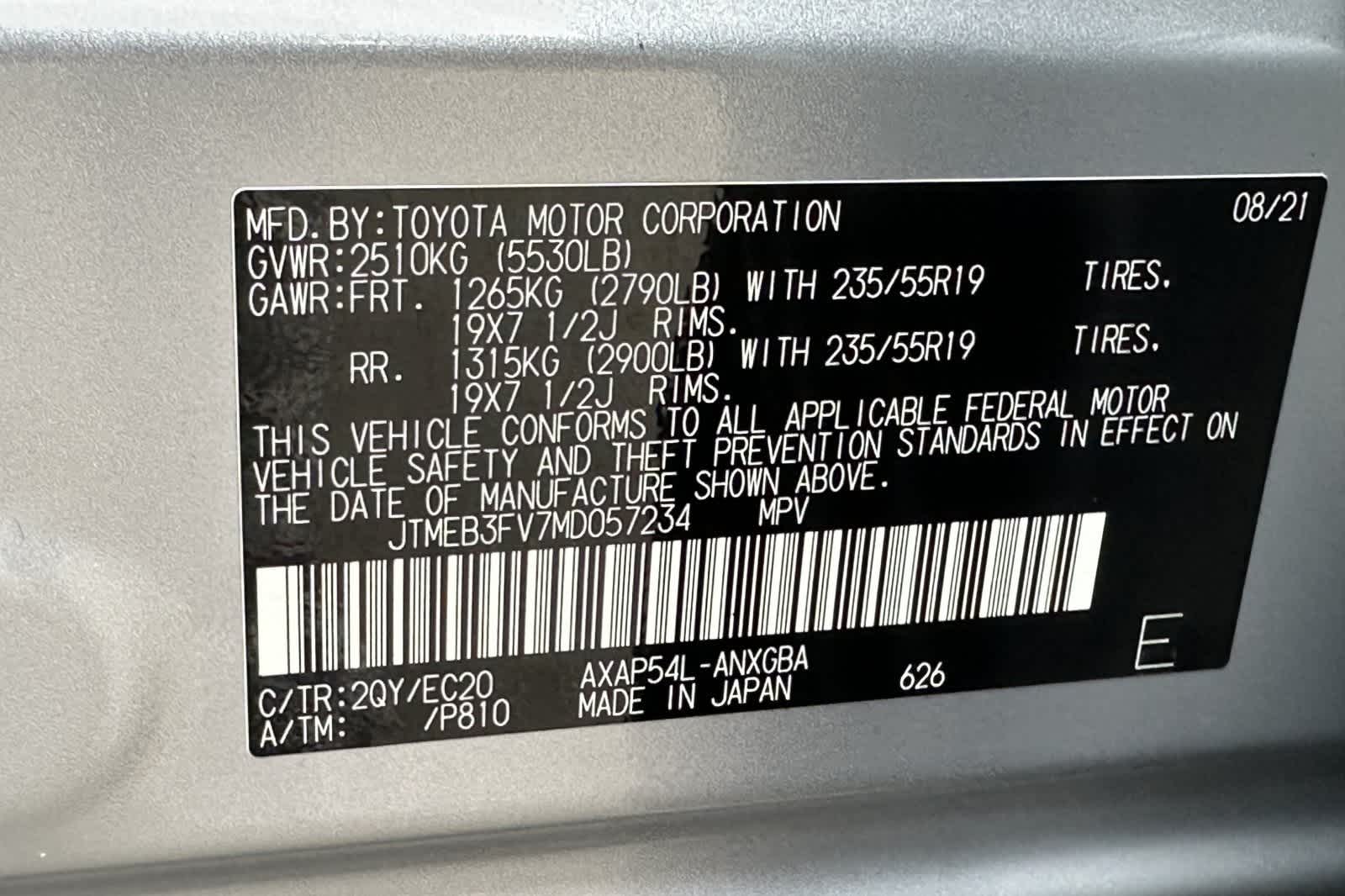 Thumbnail: 2021 Toyota RAV4 - 38