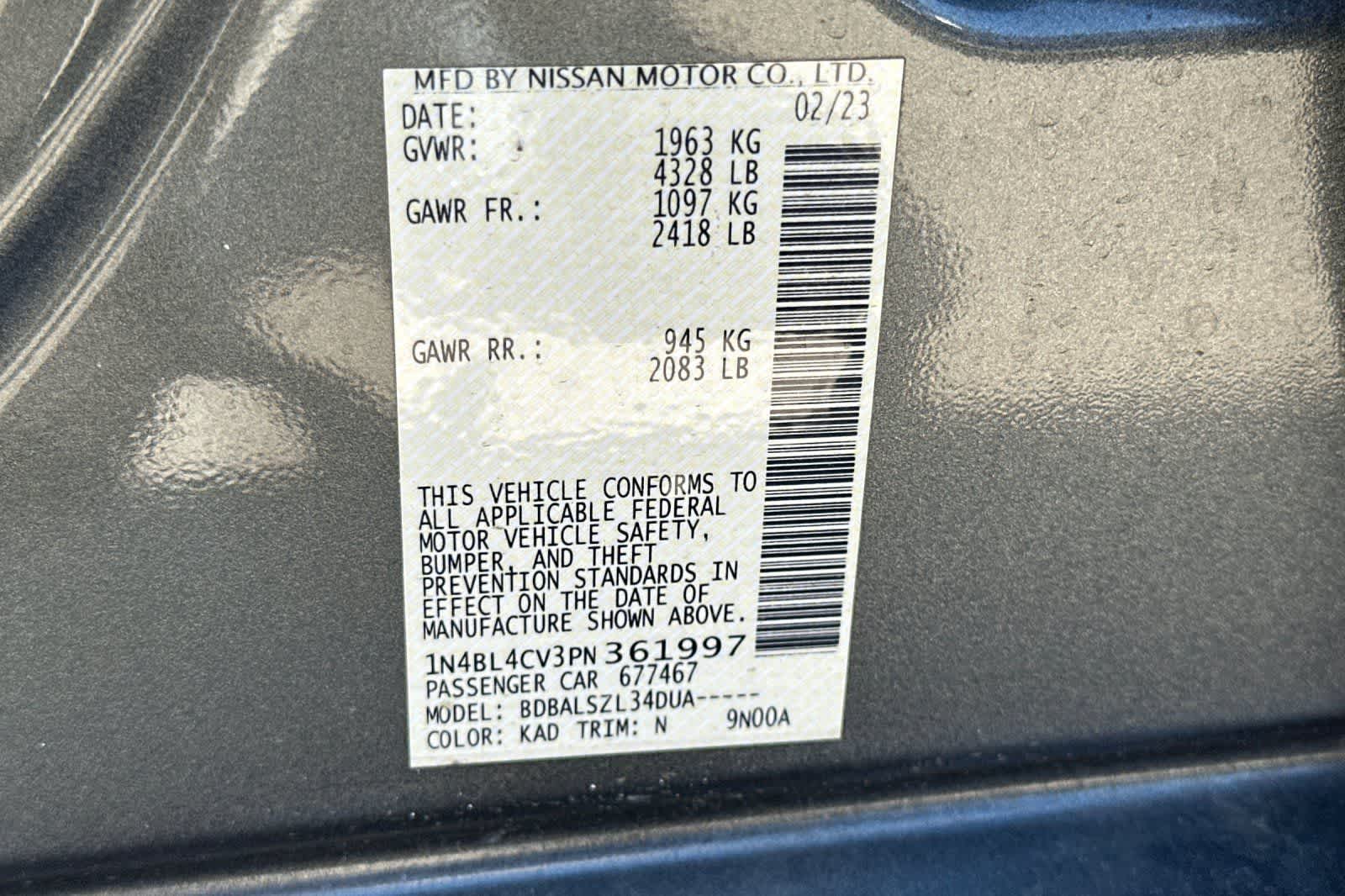 Thumbnail: 2023 Nissan Altima - 29