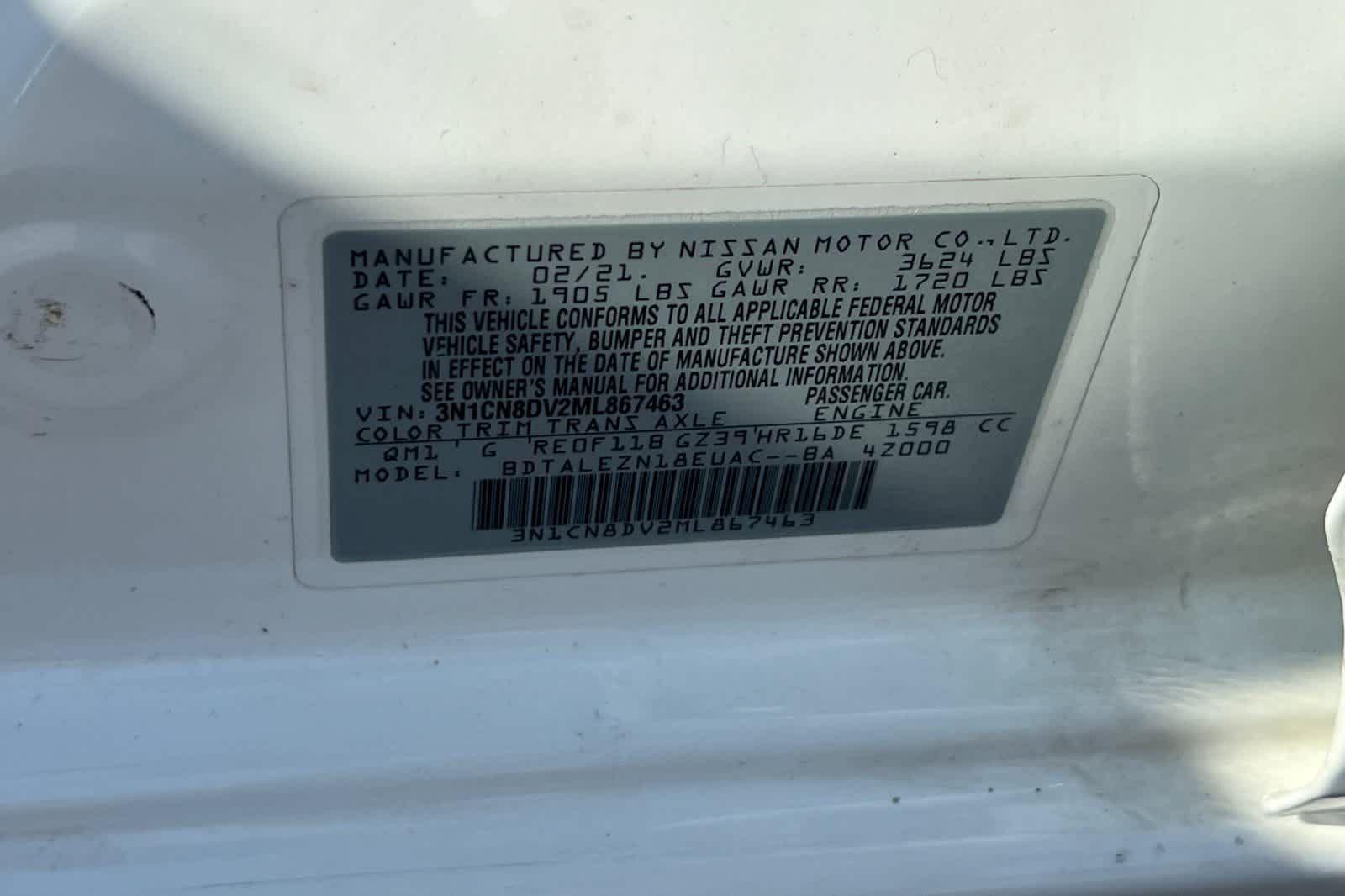 Thumbnail: 2021 Nissan Versa - 35