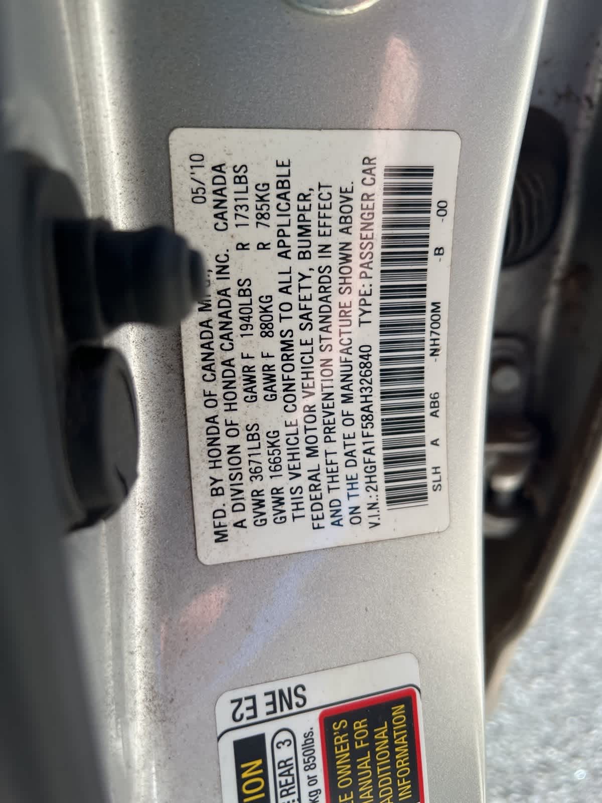 Thumbnail: 2010 Honda Civic - 19