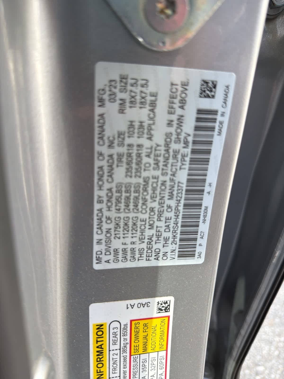 Thumbnail: 2023 Honda CR-V - 18