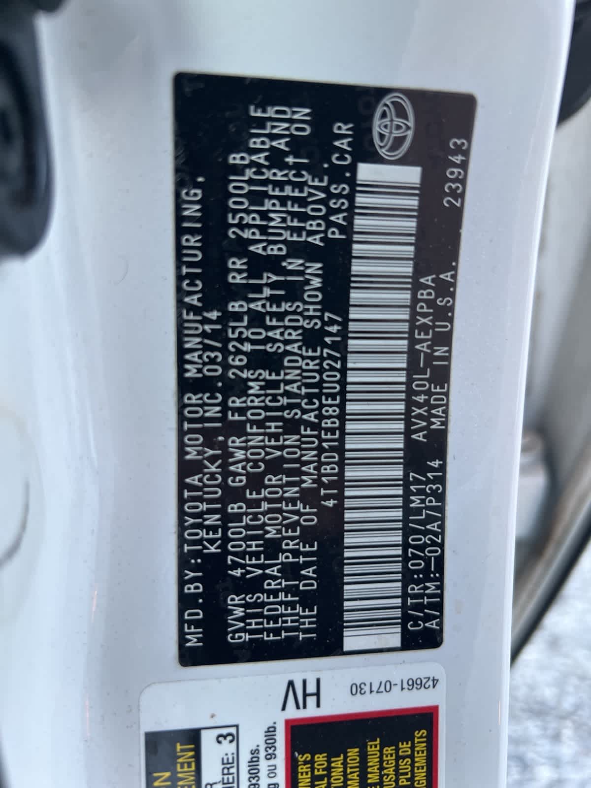 Thumbnail: 2014 Toyota Avalon - 18