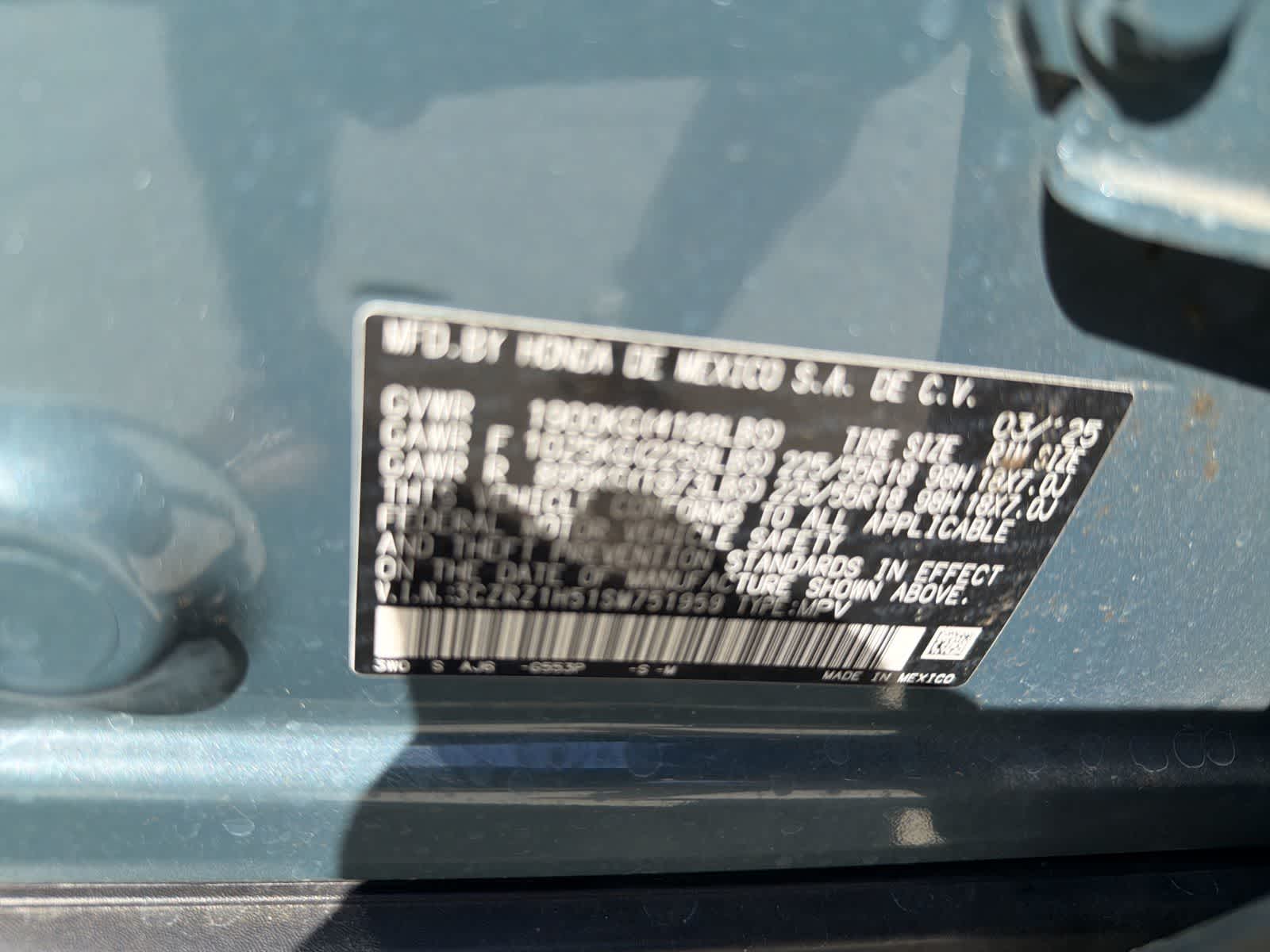 Thumbnail: 2025 Honda HR-V - 19