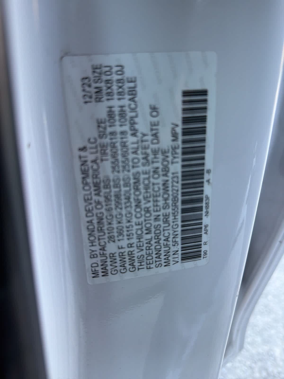 Thumbnail: 2024 Honda Pilot - 19