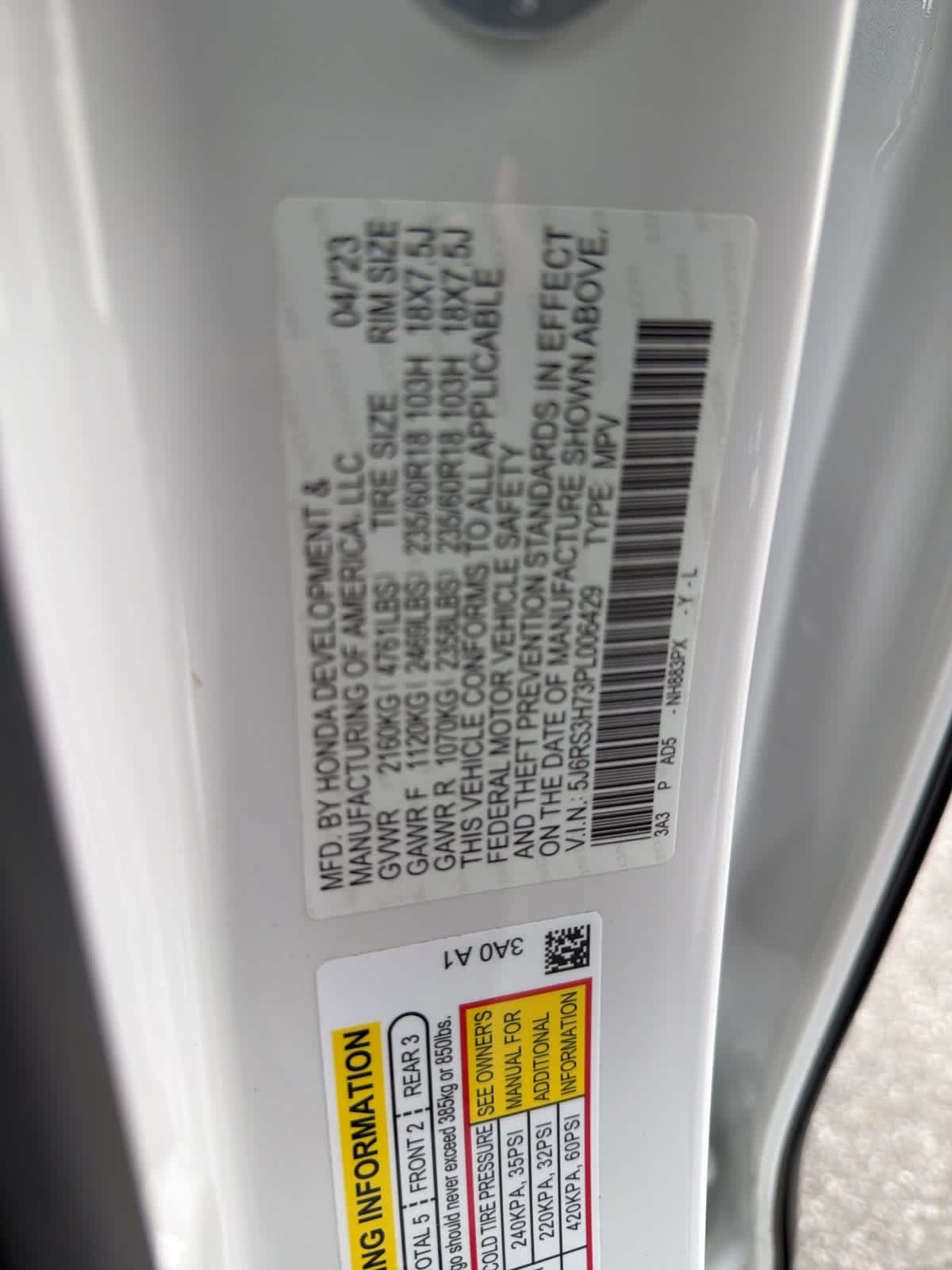 Thumbnail: 2023 Honda CR-V - 17