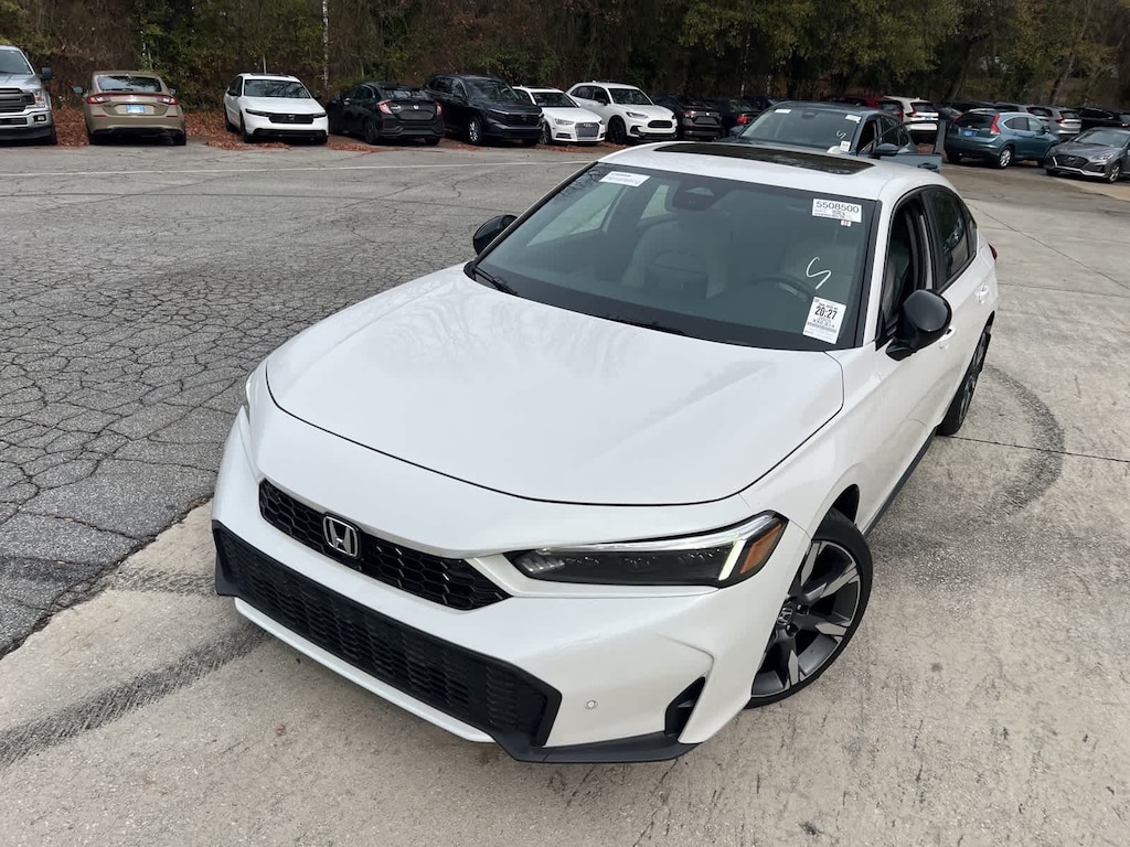 Certified 2025 Honda Civic Hybrid Sport Touring Hatchback