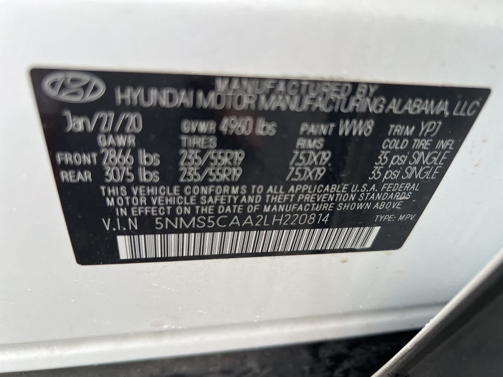 Thumbnail: 2020 Hyundai Santa Fe - 19