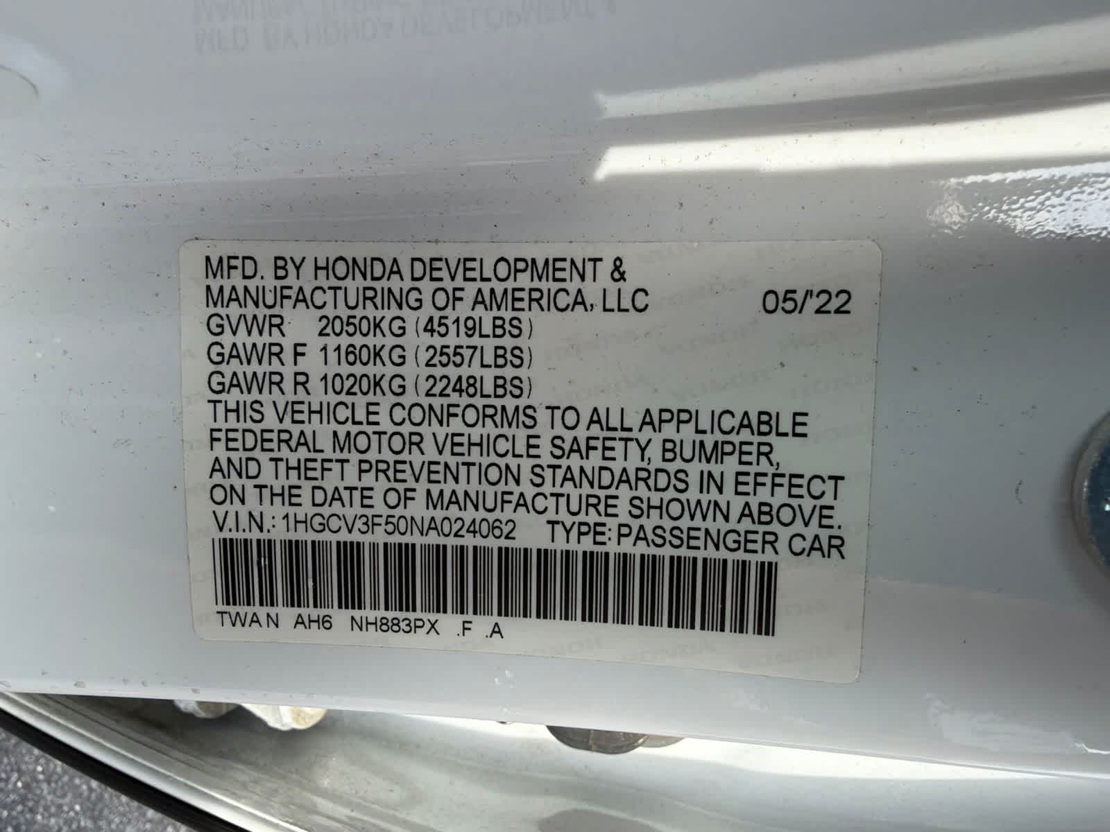 Thumbnail: 2022 Honda Accord - 21