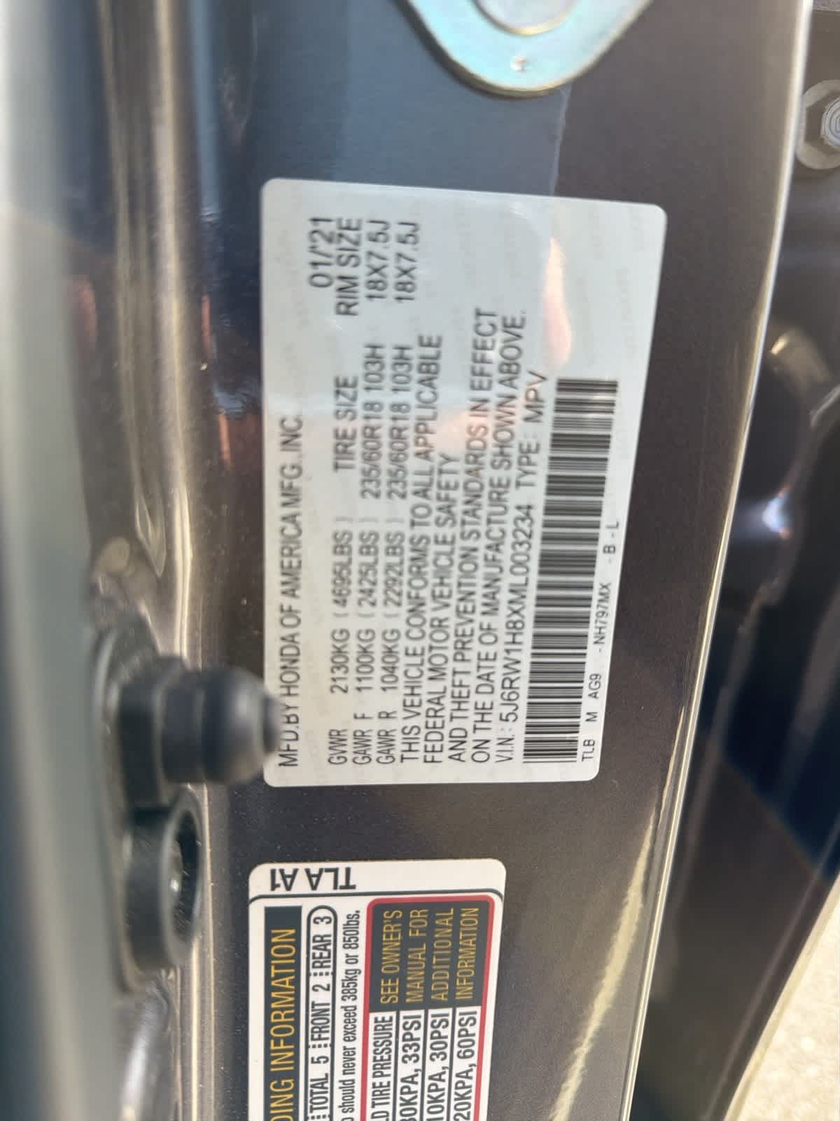 Thumbnail: 2021 Honda CR-V - 18