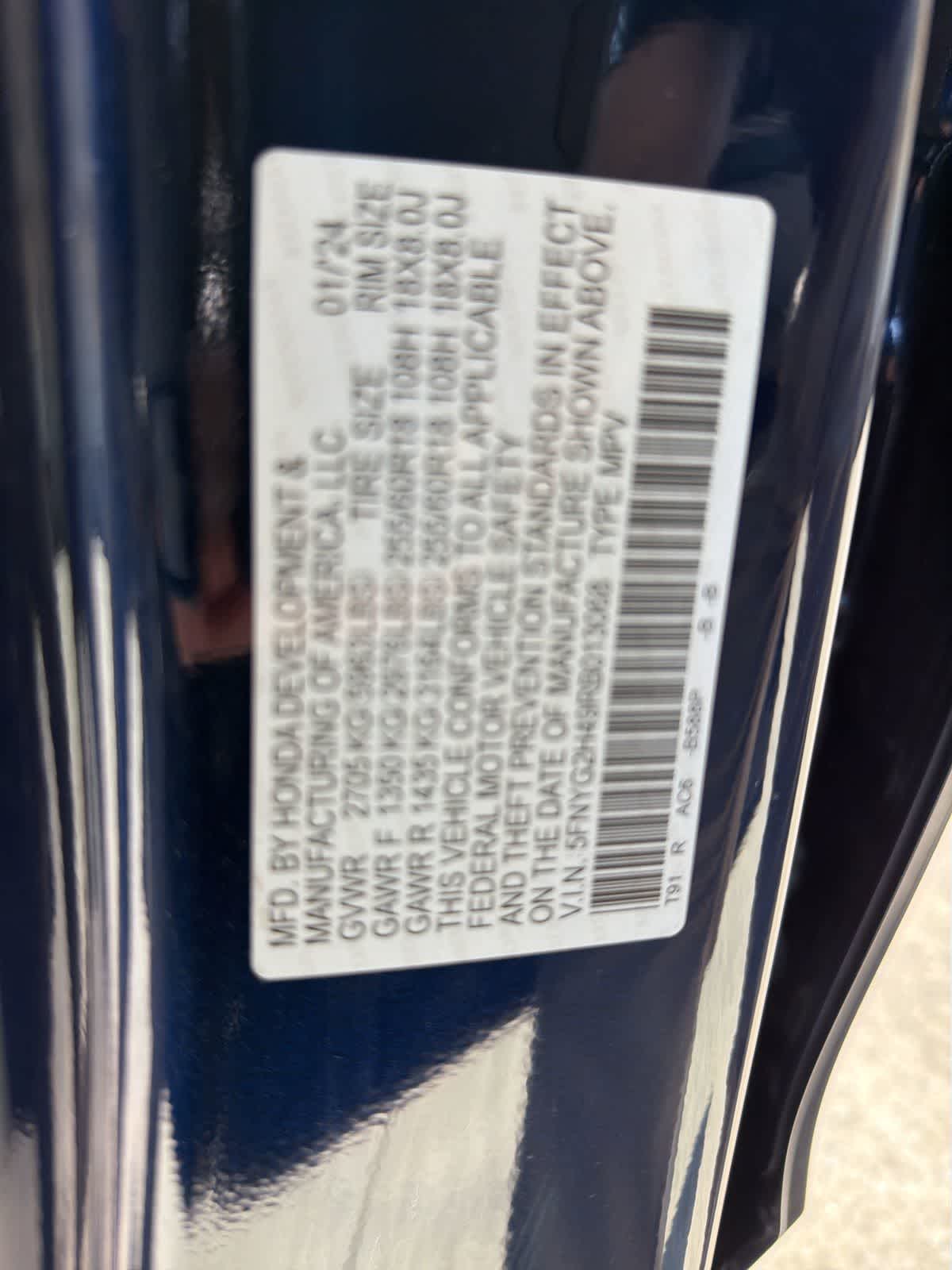 Thumbnail: 2024 Honda Pilot - 19