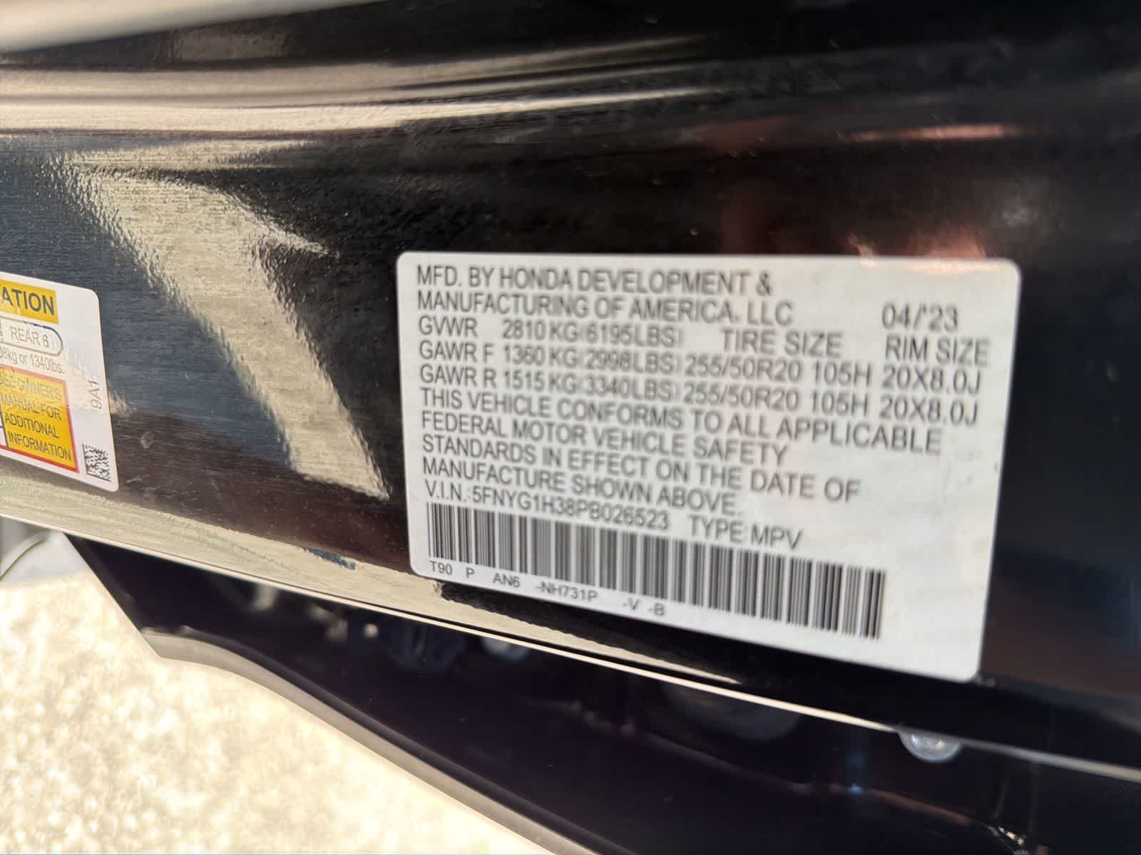 Thumbnail: 2023 Honda Pilot - 22