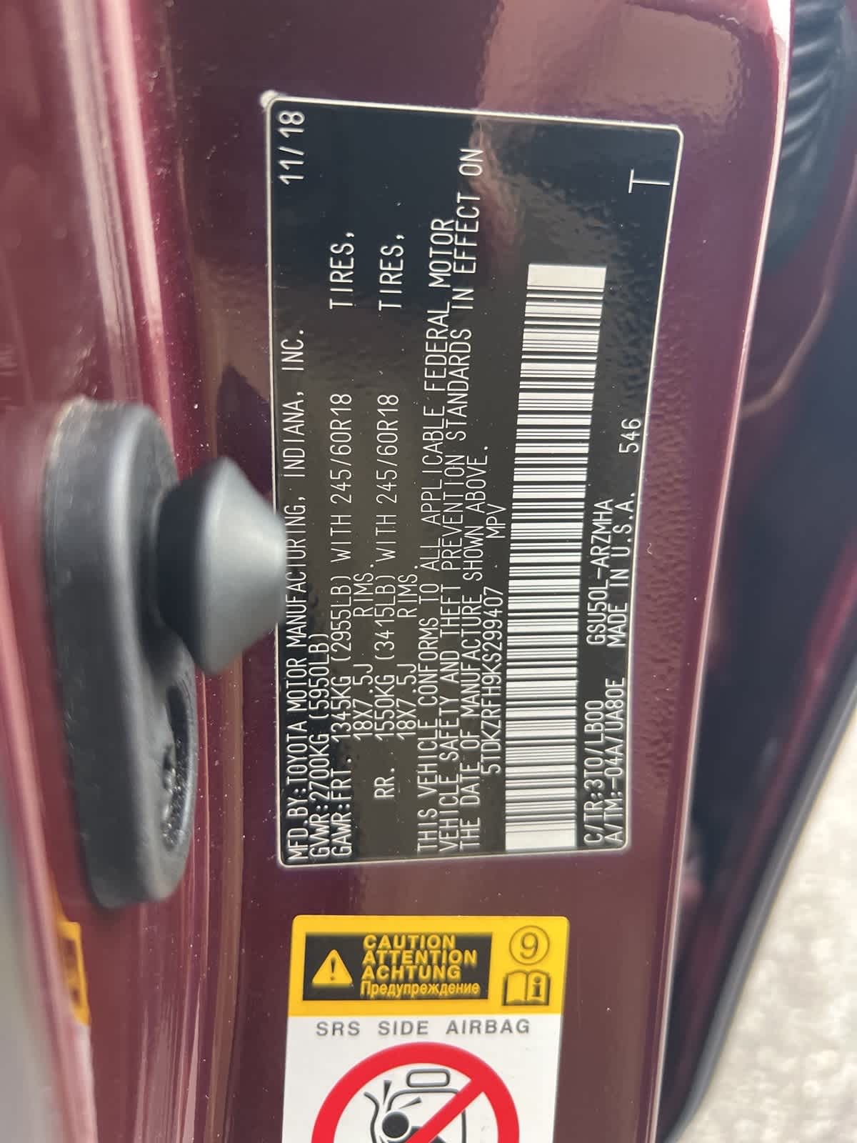 Thumbnail: 2019 Toyota Highlander - 18