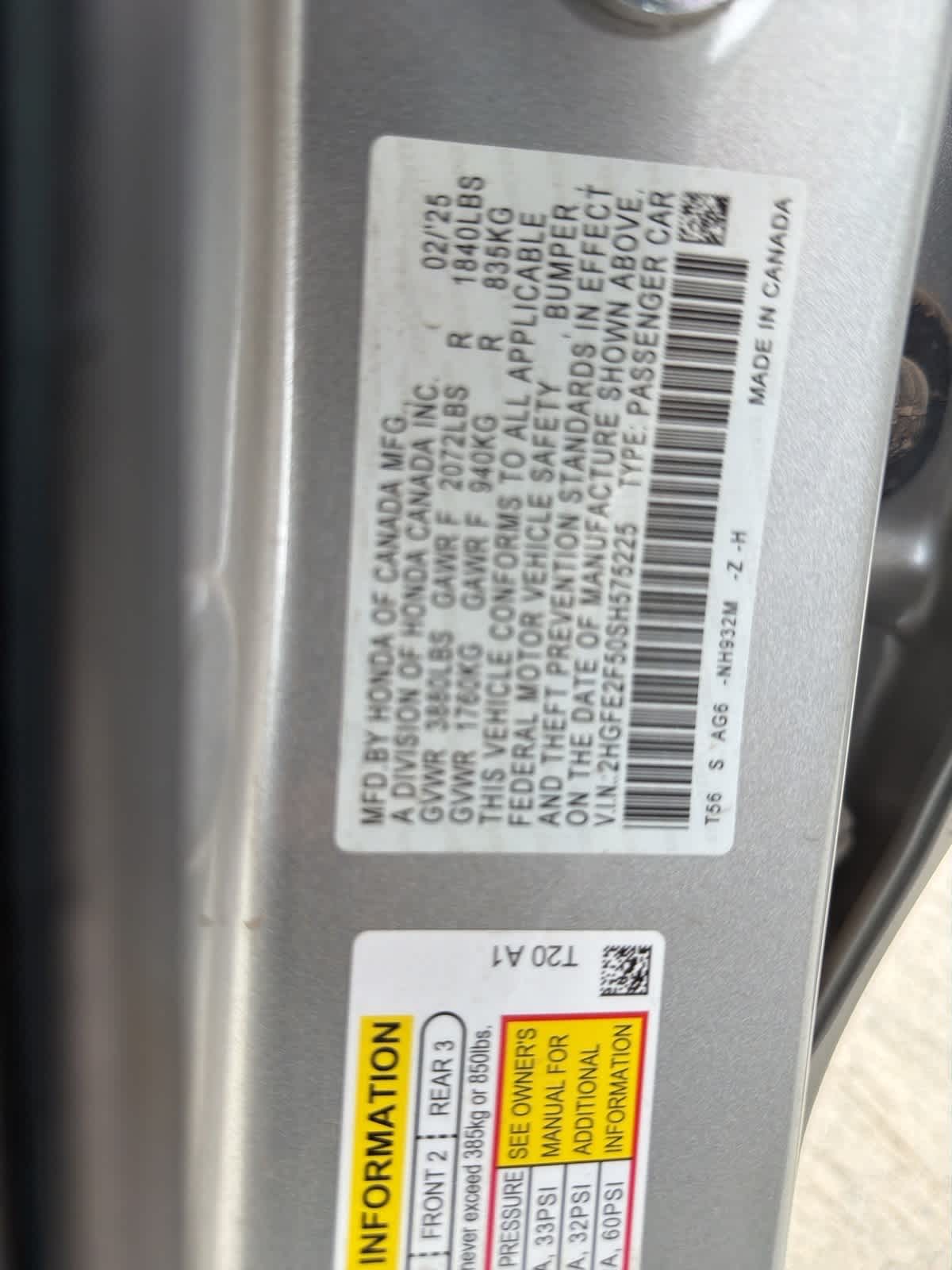 Thumbnail: 2025 Honda Civic - 19