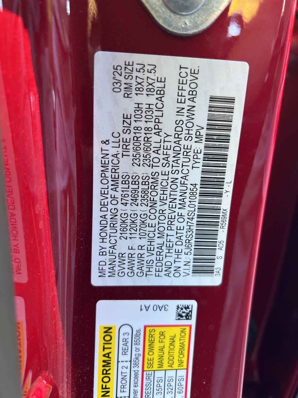 Thumbnail: 2025 Honda CR-V - 18