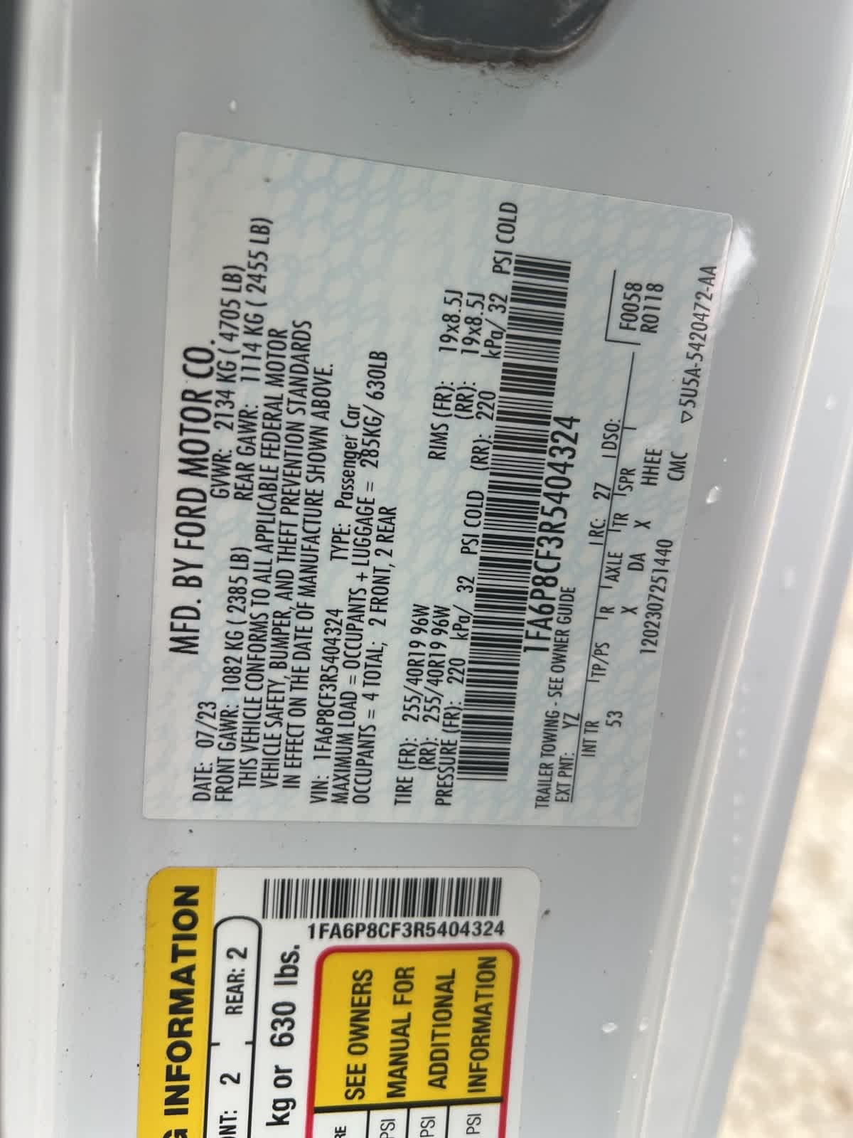 Thumbnail: 2024 Ford Mustang - 20