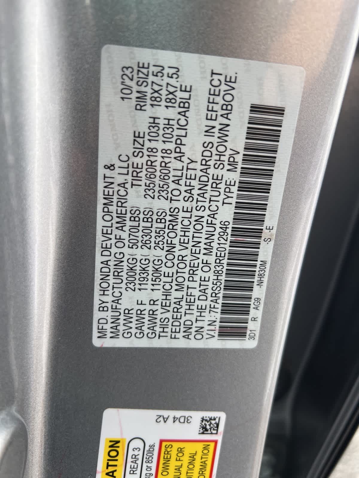 Thumbnail: 2024 Honda CR-V - 18