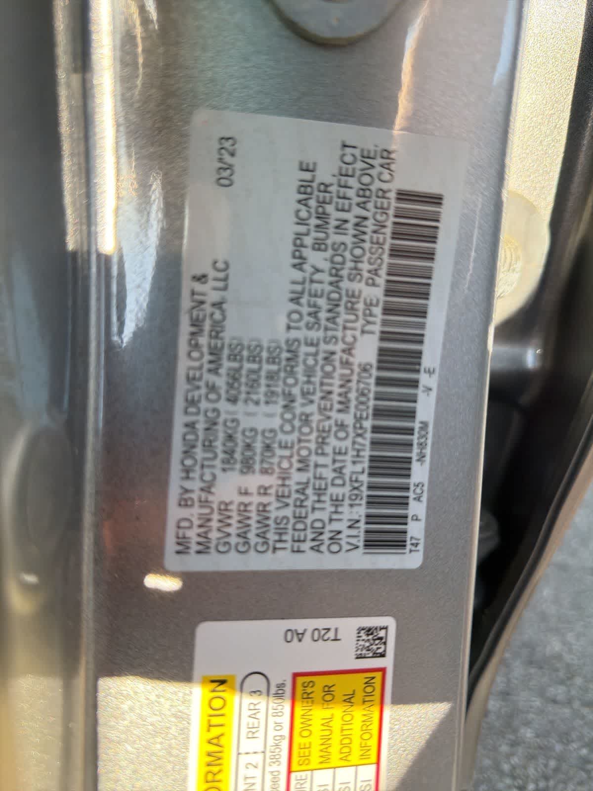 Thumbnail: 2023 Honda Civic - 18