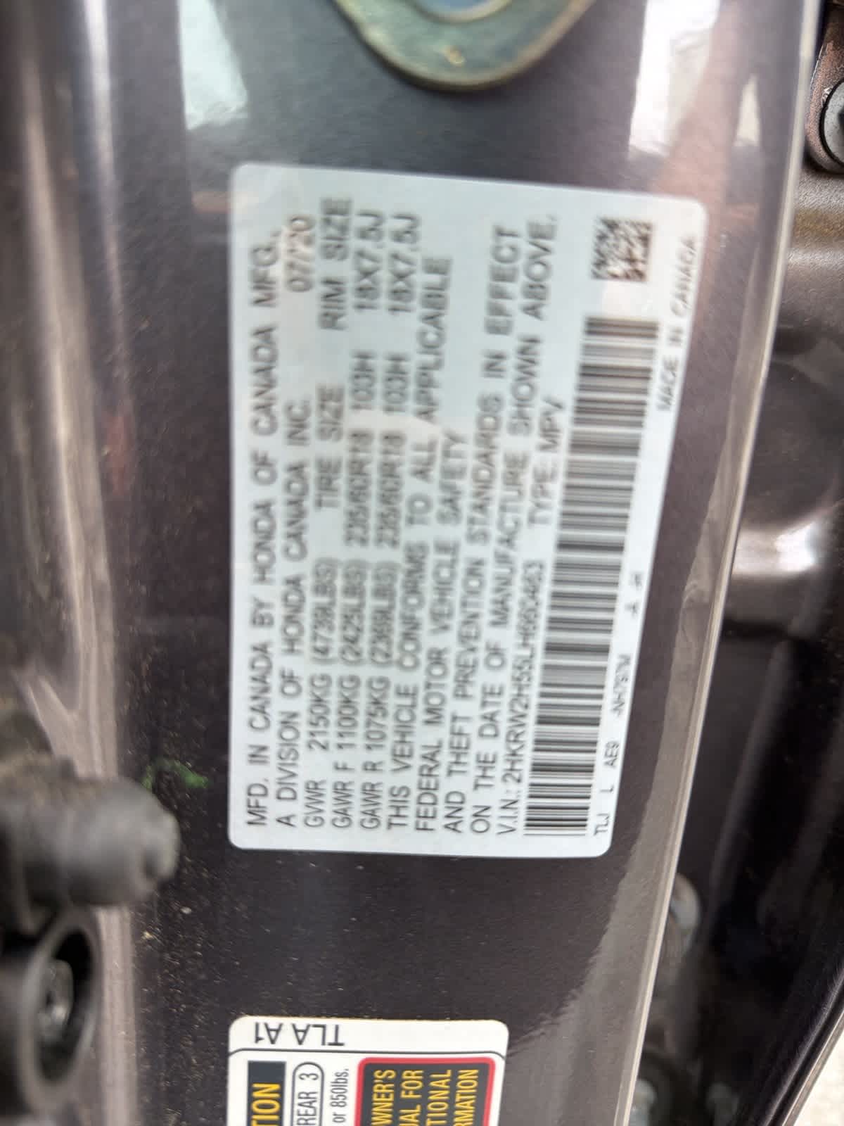 Thumbnail: 2020 Honda CR-V - 18