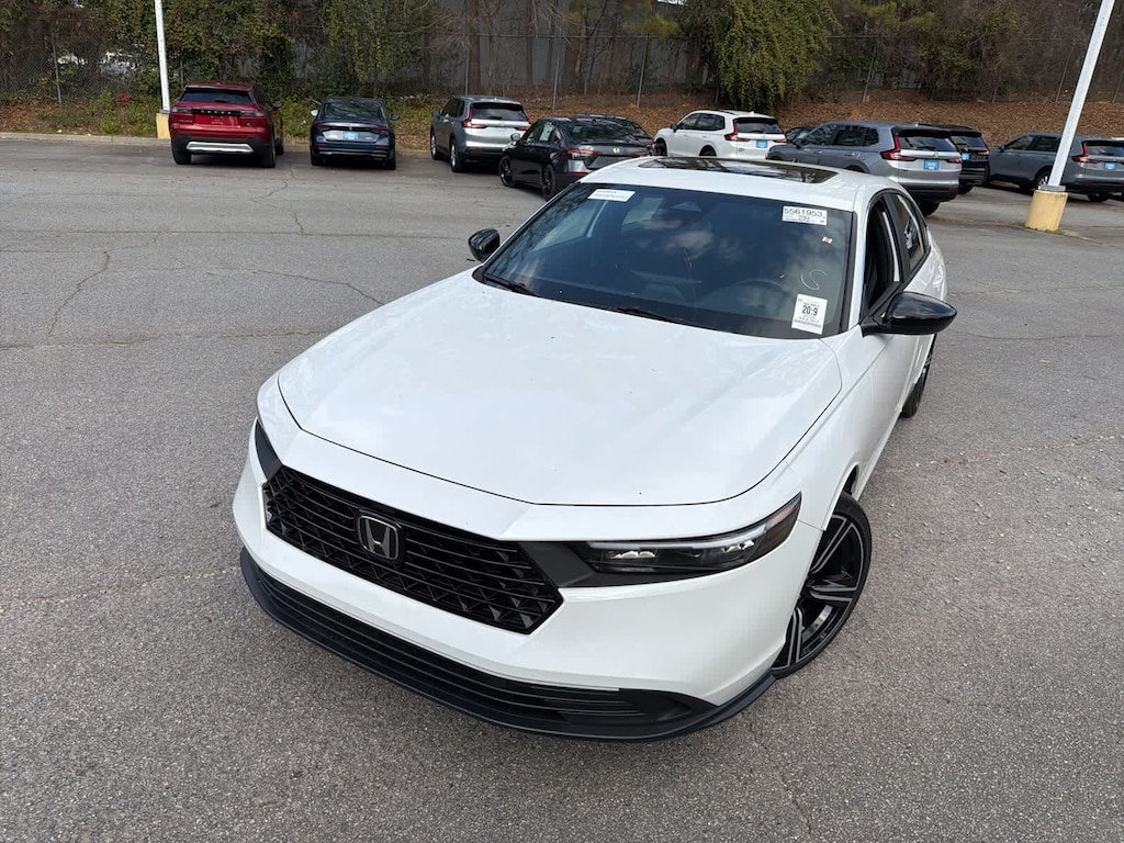 Certified 2025 Honda Accord Hybrid Sport Sedan