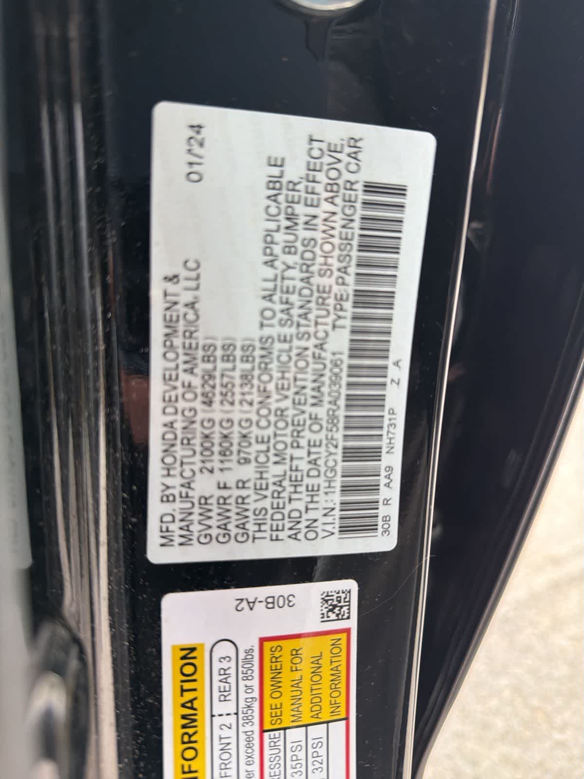 Thumbnail: 2024 Honda Accord - 18