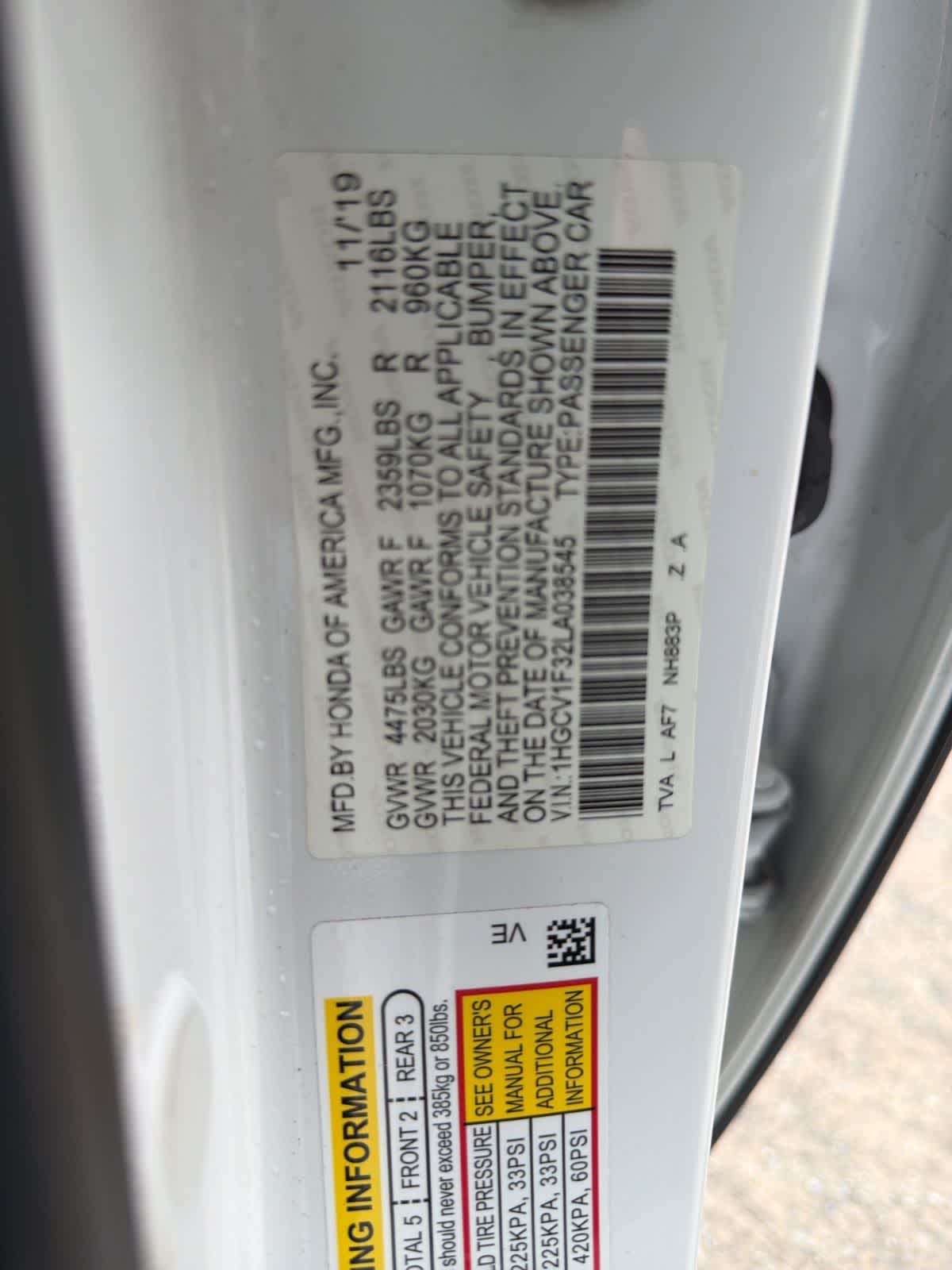 Thumbnail: 2020 Honda Accord - 18