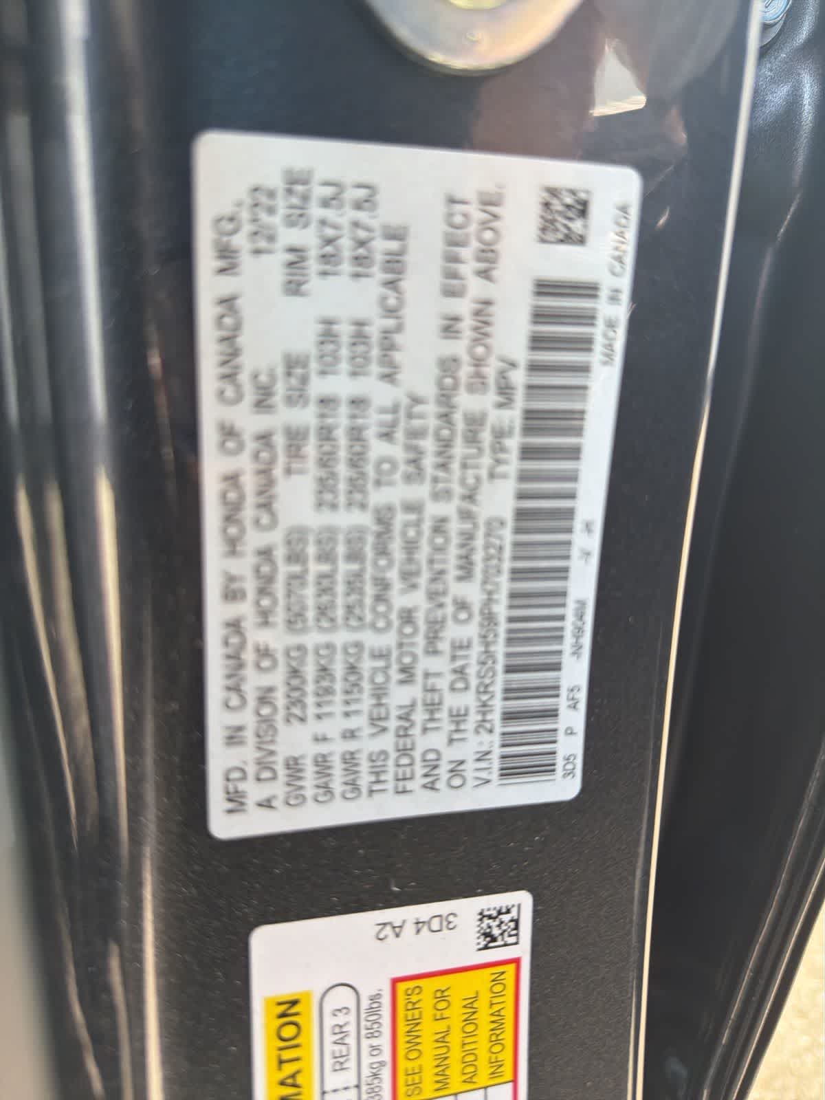 Thumbnail: 2023 Honda CR-V - 18