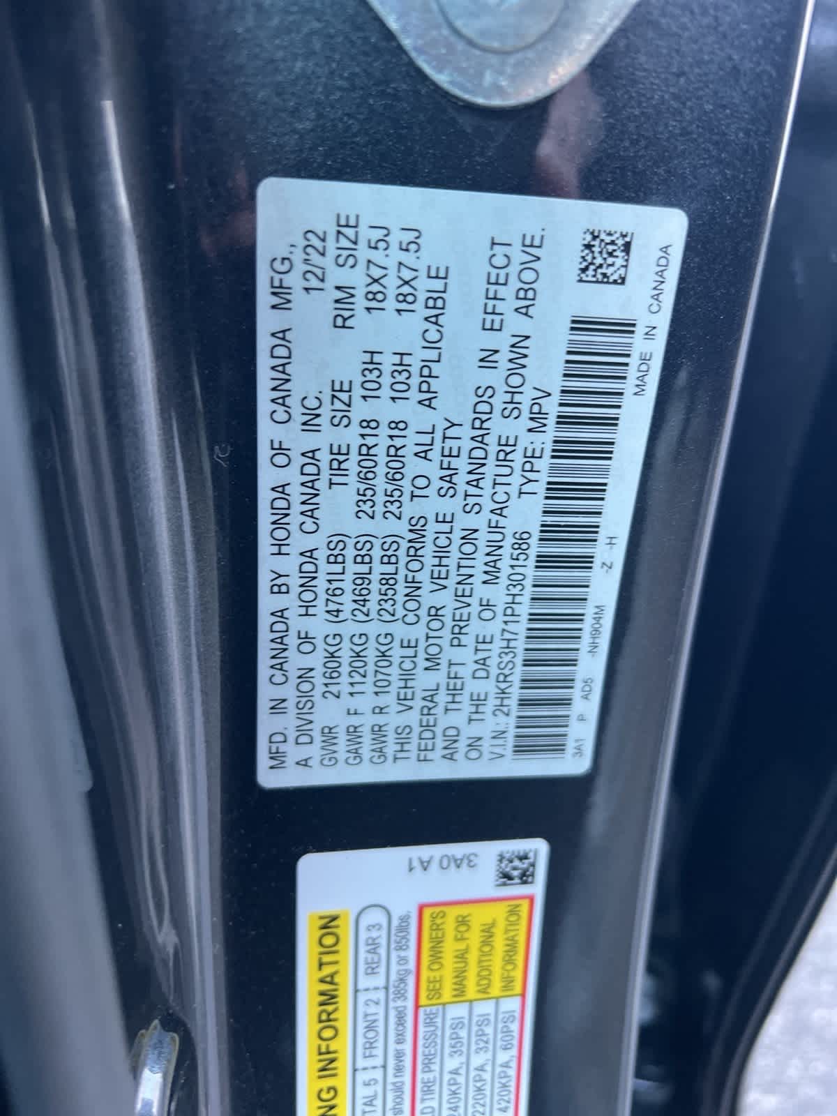 Thumbnail: 2023 Honda CR-V - 18