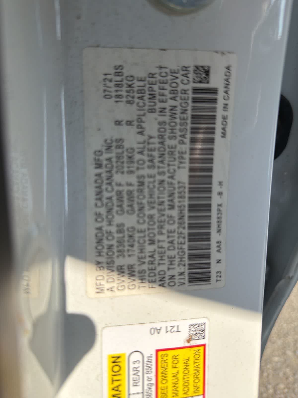 Thumbnail: 2022 Honda Civic - 19