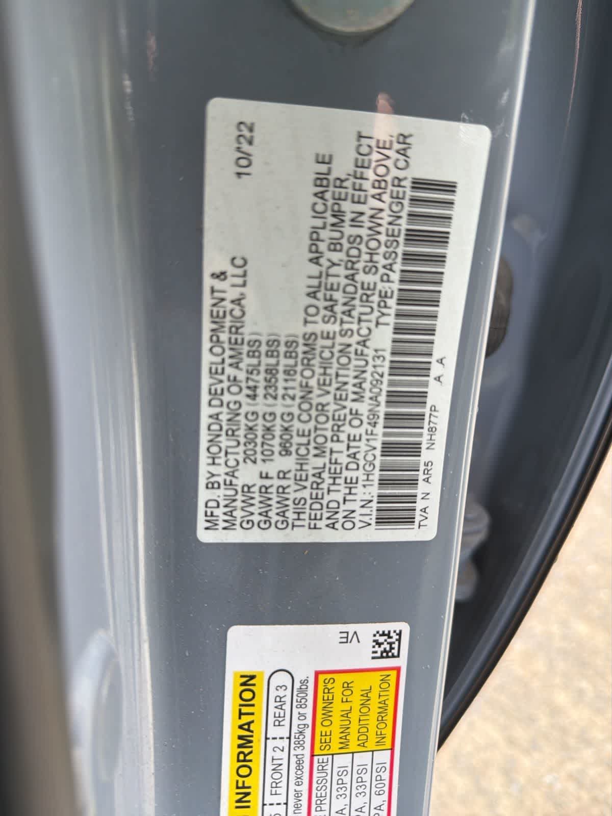 Thumbnail: 2022 Honda Accord - 19